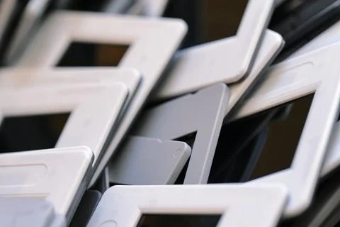 A lot of slides Stock Photos