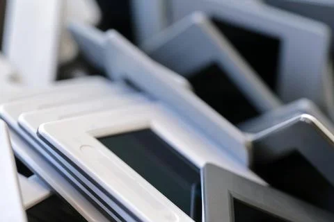 A lot of slides Stock Photos