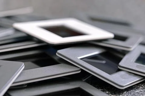 A lot of slides Stock Photos