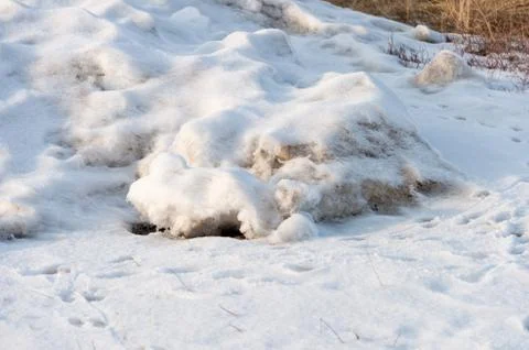 A lot of snow Stock Photos