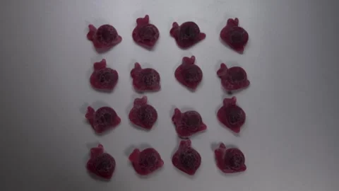 A lot of sweets. Many sweets. Multi-colored sweets Stock Footage 130259757