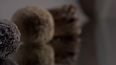 A lot of sweets. Many sweets. Multi-colored sweets Stock Footage 130264267