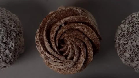 A lot of sweets. Many sweets. Multi-colored sweets Stock Footage 130631064