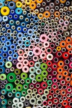 A lot of thread. art soft focus Stock Photos