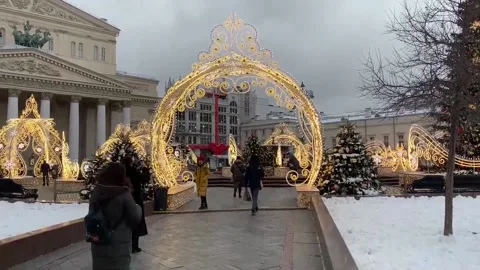 Lot of tickets for "The Nutcracker" auctioned in Moscow for nearly $12,000, MOSC 스톡 동영상 295303435