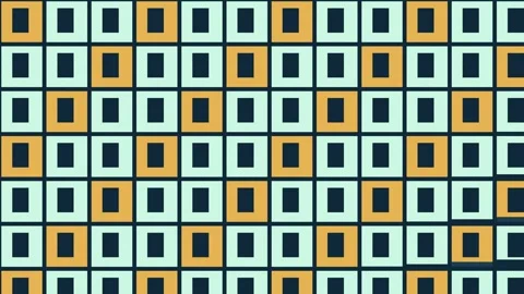 Lot Trace Tile Cascade Full Frame Transition Stock Footage 348124358