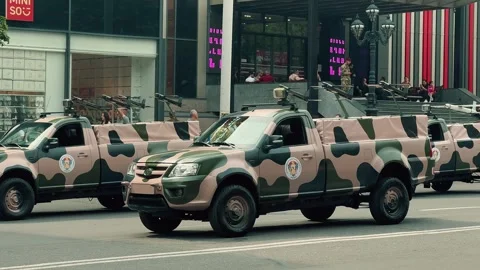 Lotering Munition 6 (Editorial) Stock-Footage 336290568