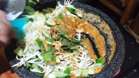 Lothek dish Stock Footage 279865635