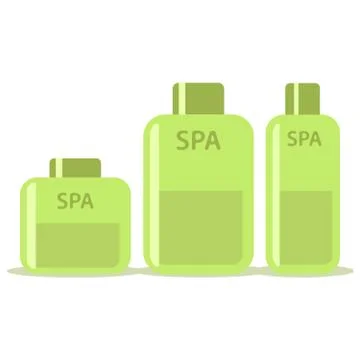 Lotion for the body in a tube vector flat material design object. Isolated Stock Illustration