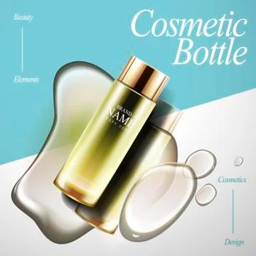 Lotion design elements 스톡 일러스트