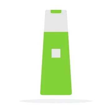 Lotion for face pack vector flat material design isolated object on white Stock Illustration