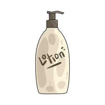 Lotion illustration Stock Illustration