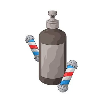 Lotion illustration Stock Illustration