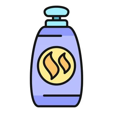 Lotion pump bottle dispensing liquid soap icon Stock Illustration