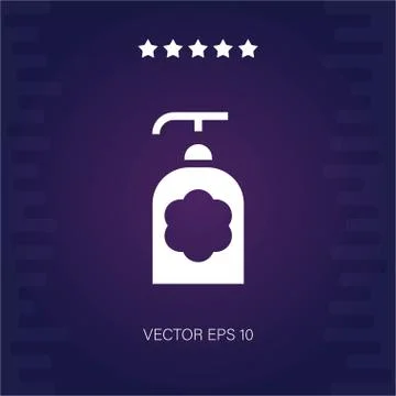 Lotion vector icon Stock Illustration