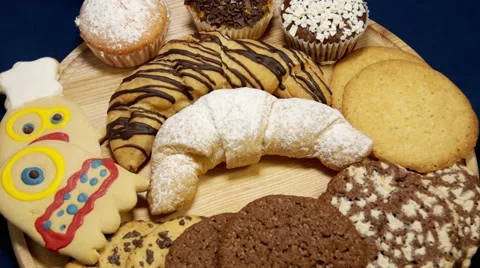 Lots of baking tray 스톡 동영상 59759546