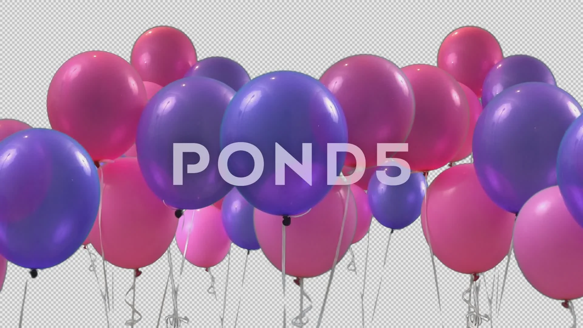 Lots Of Balloons Element Hd 4k Stock Footage 65803618