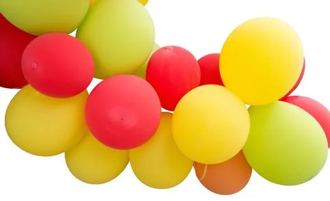 Lots of  balloons Stock Photos