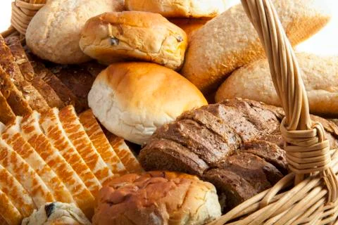 Lots of bread Stock Photos