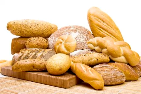 Lots of bread..Lots of bread..Lots of bread Stock Photos