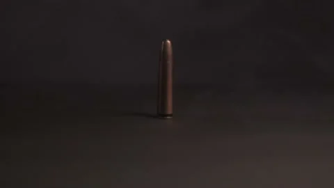 Lots of bullets. Falling bullets. Stock Footage 199084605