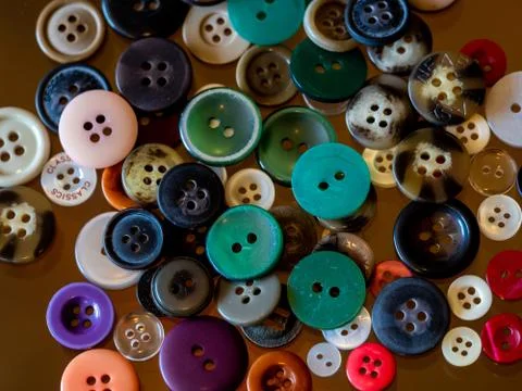 Lots of buttons Stock Photos