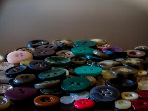 Lots of buttons Stock Photos