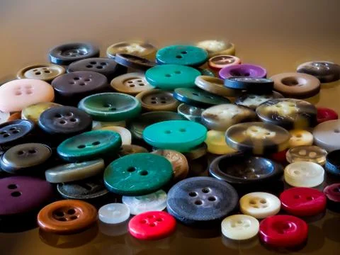 Lots of buttons Stock Photos