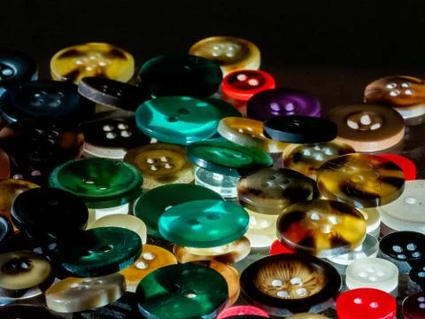 Lots of buttons Stock Photos