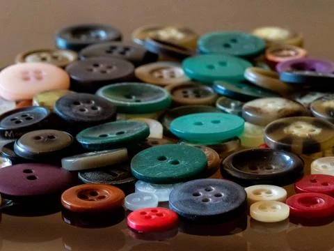Lots of buttons Stock Photos