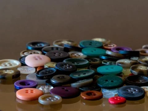 Lots of buttons Stock Photos