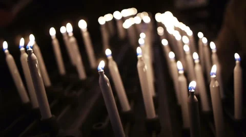 Lots of Candles Stock Footage 924819
