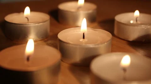 Lots of candles Stock Footage 46081973