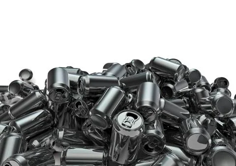 Lots of cans 스톡 일러스트