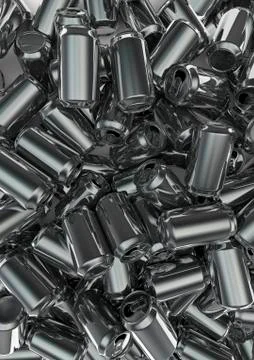 Lots of cans Stock-Illustration