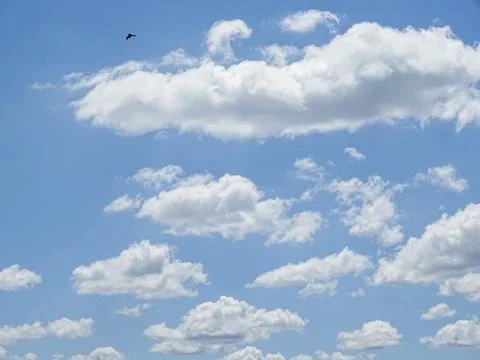 Lots of clouds in the sky in Romania Stock Photos