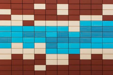 Lots of colorful rectangles. Stockfoto's