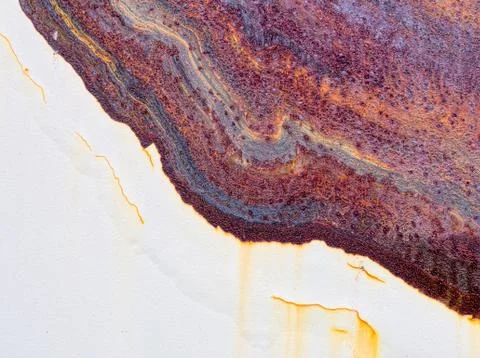 Lots of colorful rust Foto stock