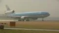 Lots of condensation on KLM plane HD Footage