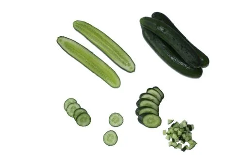 Lots of cucumber Foto stock