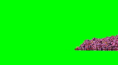 Lots festive boxes Stock Footage 48941263