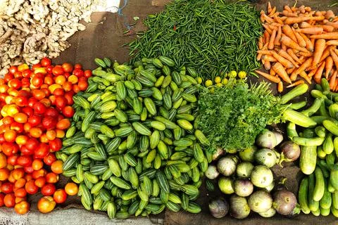 Lots of fresh vegetable Stock Photos