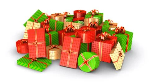 Lots of Gifts Stock Photos