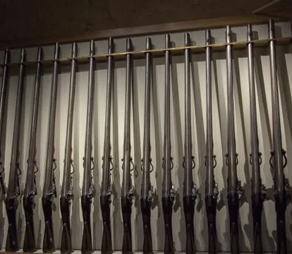 Lots of guns Stock Photos
