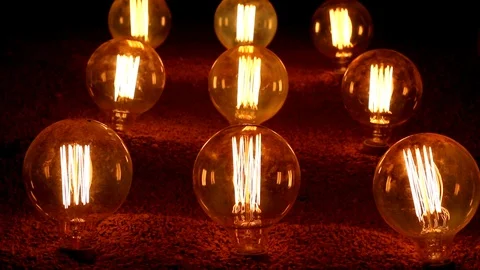 Lots of light bulbs 動画素材 87137234
