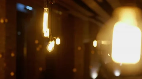 Lots of lights in a dark room Stockbeeldmateriaal 59759290