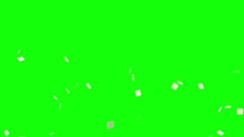 Lots Looping with Squares on Chroma Key for Compositing Video stock 345498598