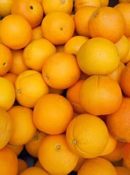 Lots of oranges. Stock Photos