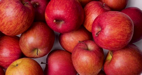 Lots of red apples Stock Footage 247621755