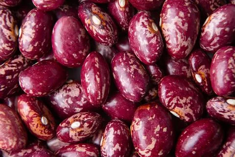 Lots of red beans background . Stock Photos